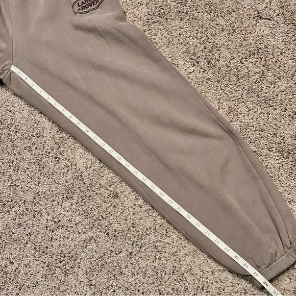 Land Rover X PacSun Taupe Fleece Jogger Sweatpants Embroidered Logo Unisex M - Picture 11 of 16